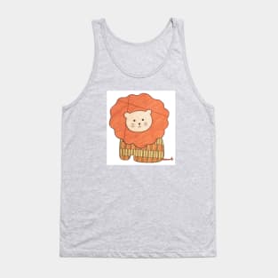 Sitting Lion #1 Tank Top